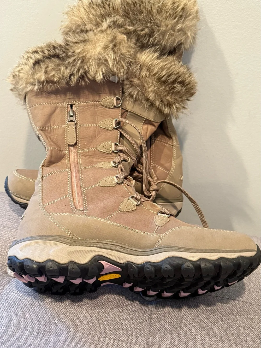 EDDIE BAUER Women’s Solstice 2.0 Winter Boots – Brown Suede
